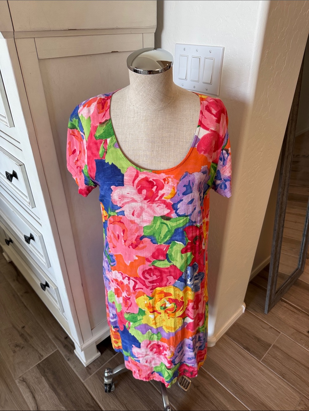 Vintage Jams World L Splendor print dress
